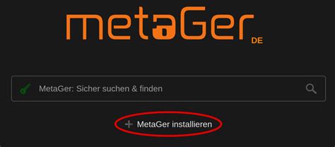 metager installieren|MetaGer (Meta